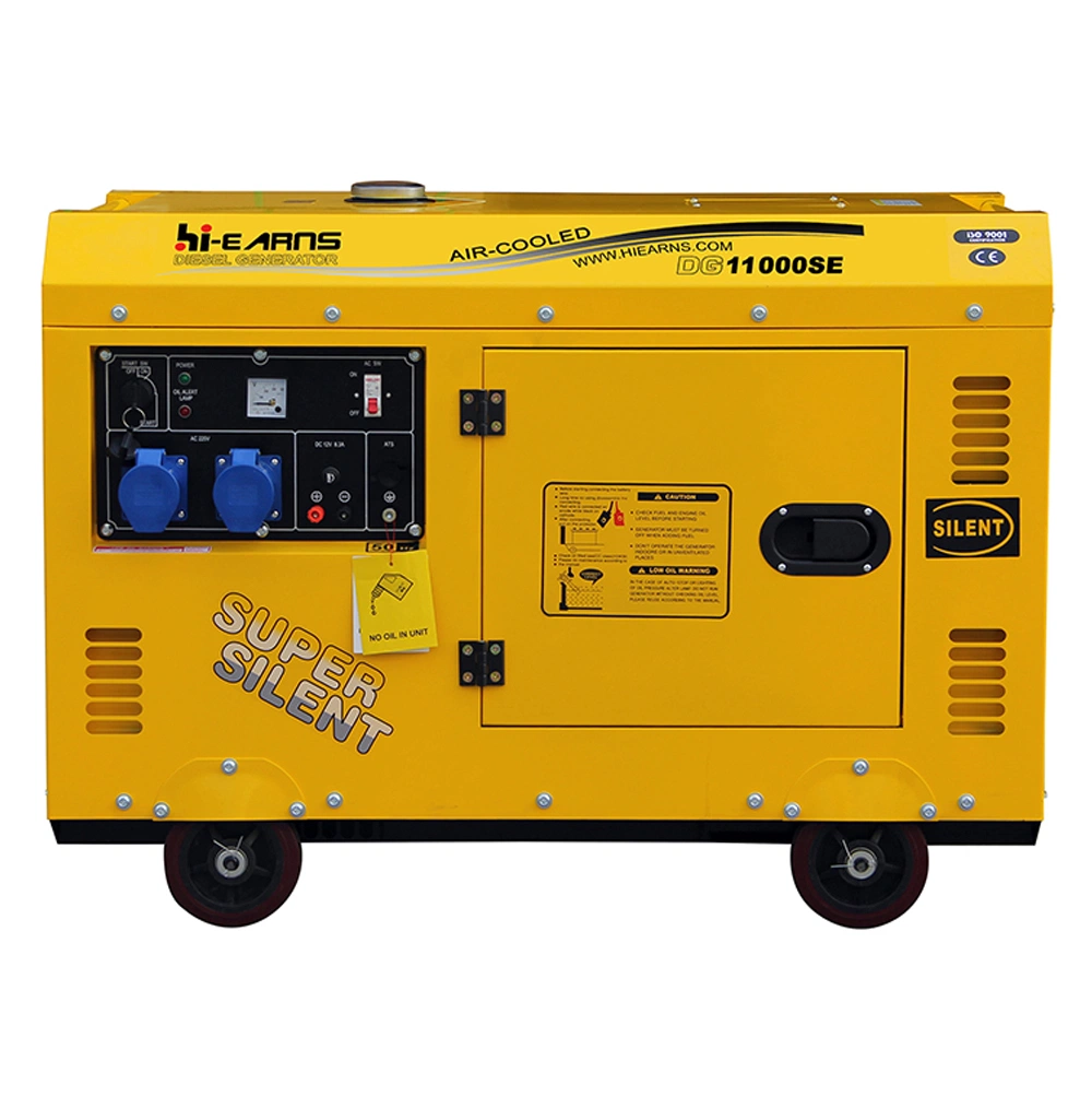 Air Cooled Common Units Hi-Earns or OEM Genset Diesel Generator Set