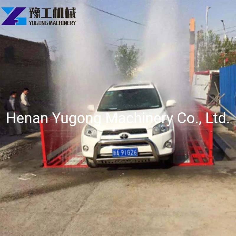 High Pressure Water Jet Car Cleaning Automatic Truck Wheel Washing Machine