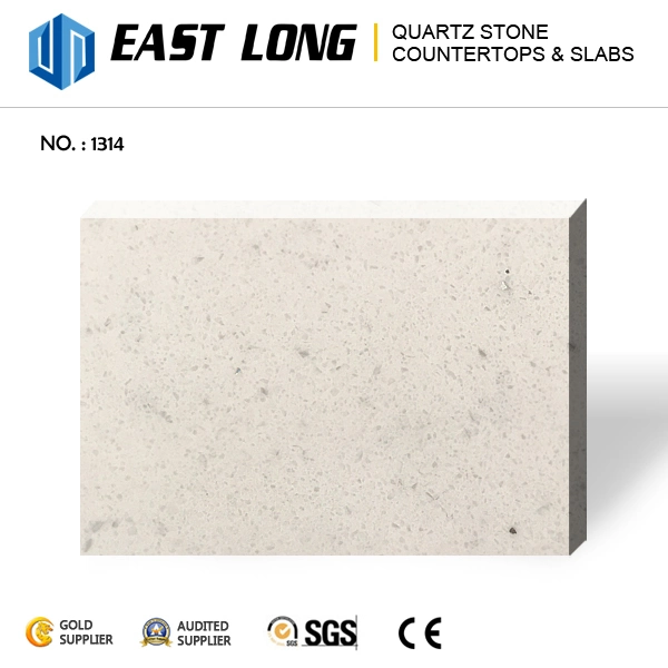 Quartz Stone Slabs with Fine Particles for Engineered Stone Artificial Stone Solid Surface Quartz Countertops