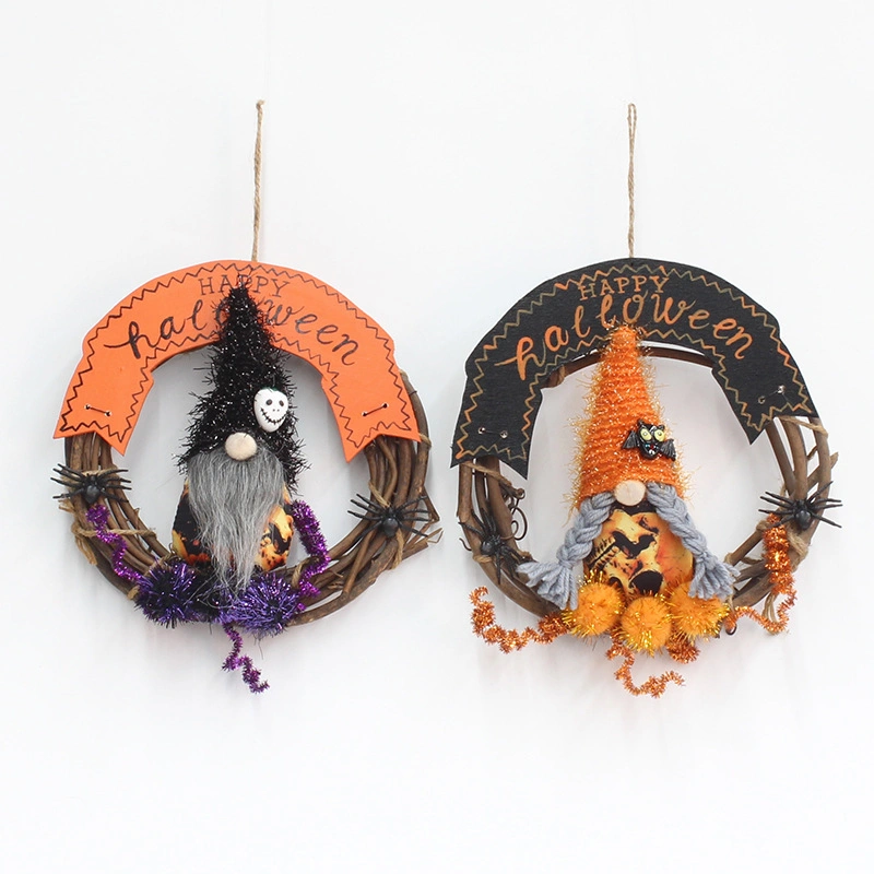 Halloween Wreath Halloween Decor with Front Door Appropriate for Indoor Window Party Supplies