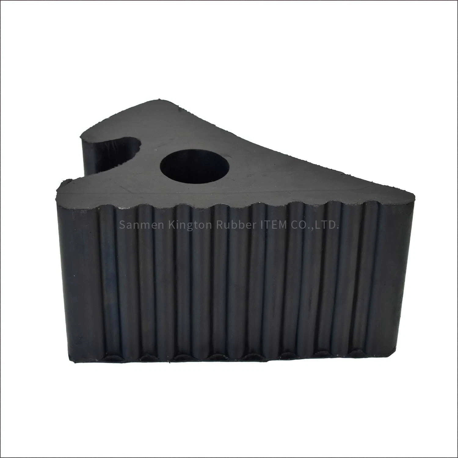 High Toughness No Crack Heavy Duty Black Safety Car Rubber Stop Blocks for Truck