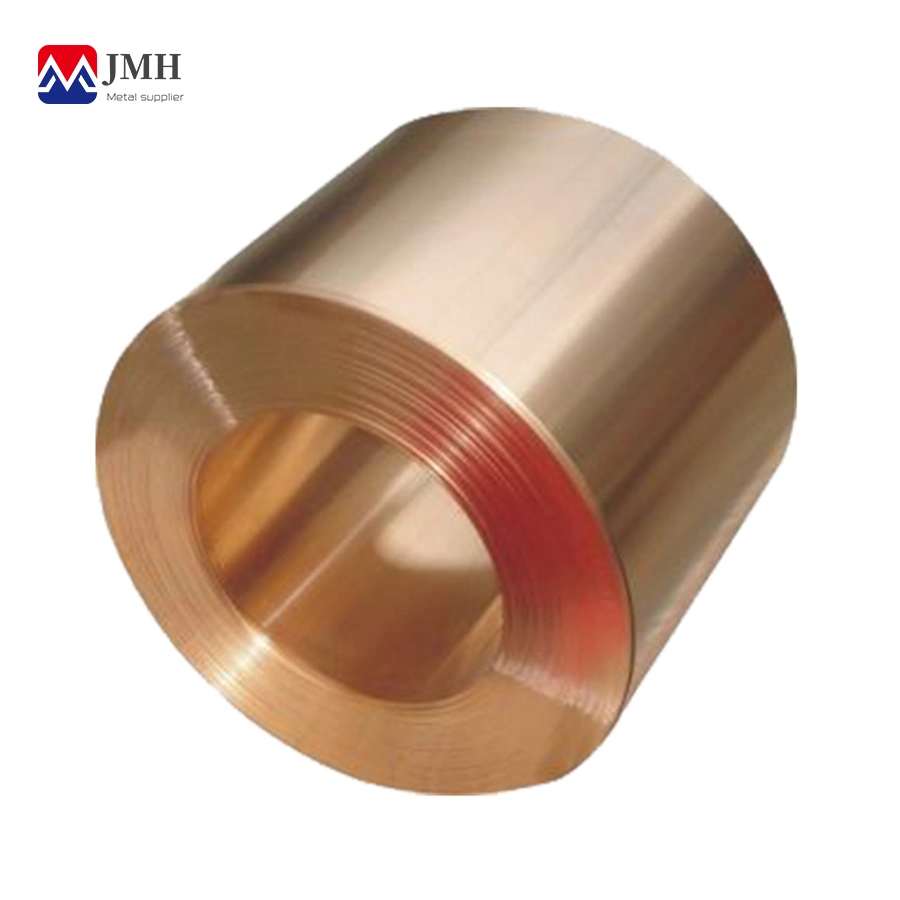 Regular Size 600X1500mm or Customized Copper Tape Copper Coil Brass Tape