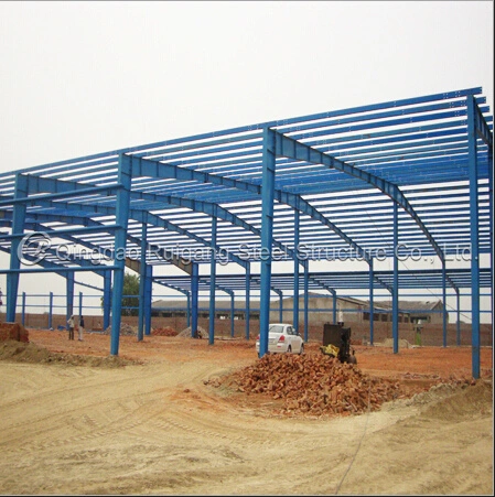 Structure en acier métallique de Prefab bon marché pour l'acier de Prefab durable Structure entrepôt immeuble de maison préfabriqué