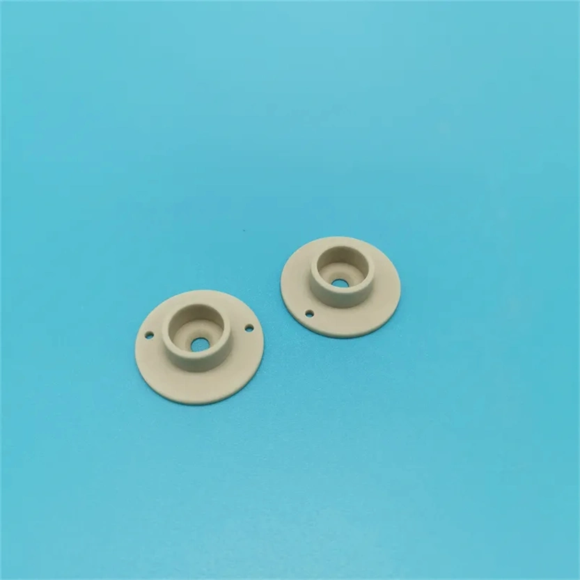 Customized Grey Color High Heat Conductivity 180W/M. K Aluminum Nitride Aln Ceramic Insulation Disc Part