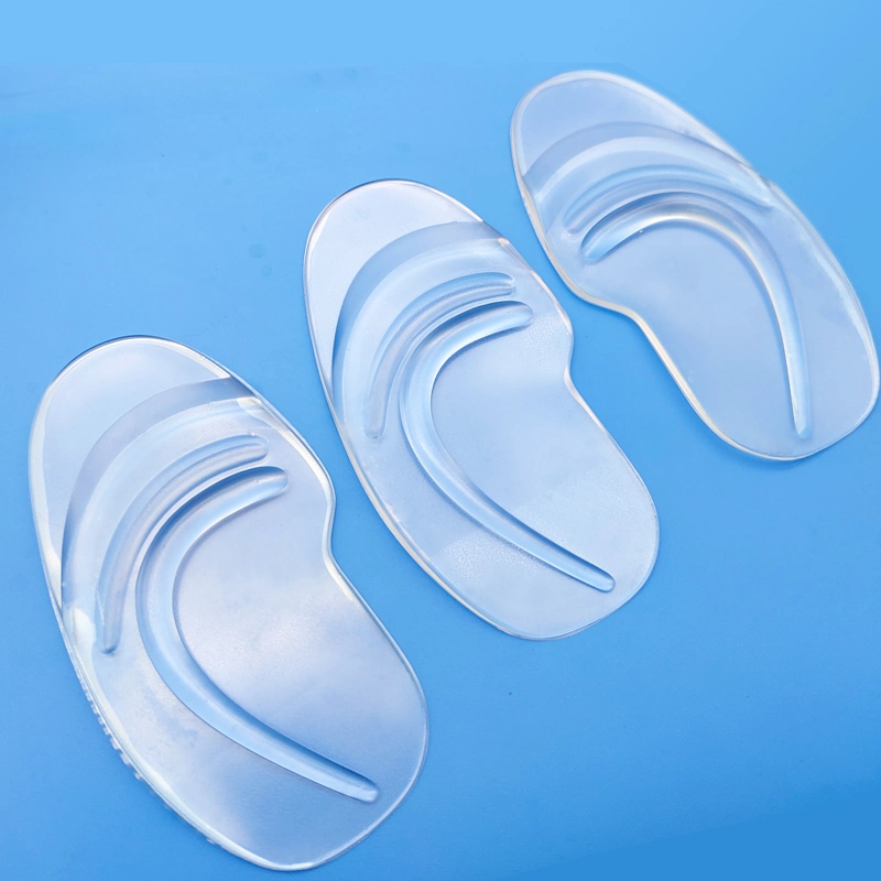 New Anti-Slip Gel Silicone Heel Shoe Insole Half Sole Heel Inserts Pad Hc0044