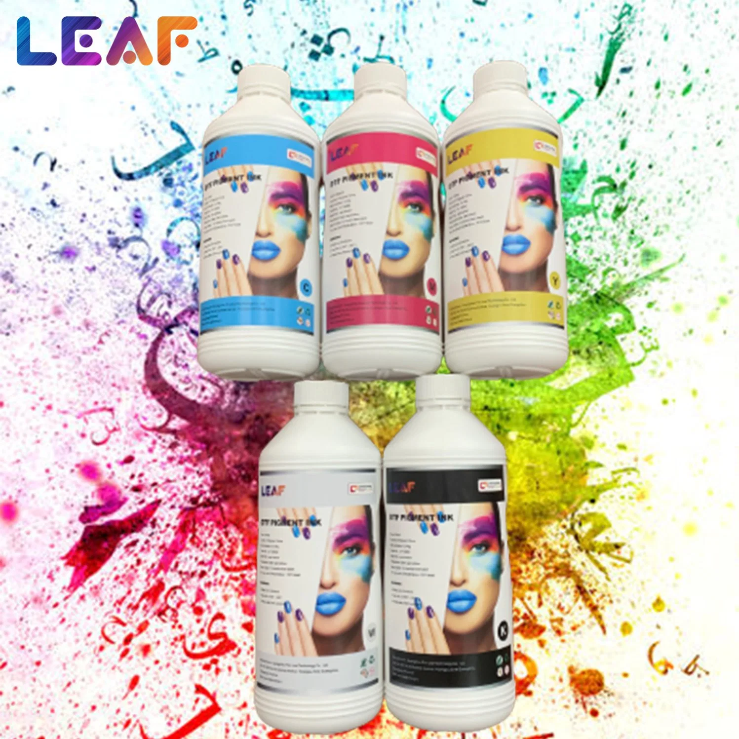 Manufacturer High quality/High cost performance  5-Colors 1000ml DTF Ink For Transfer Film For Fabric