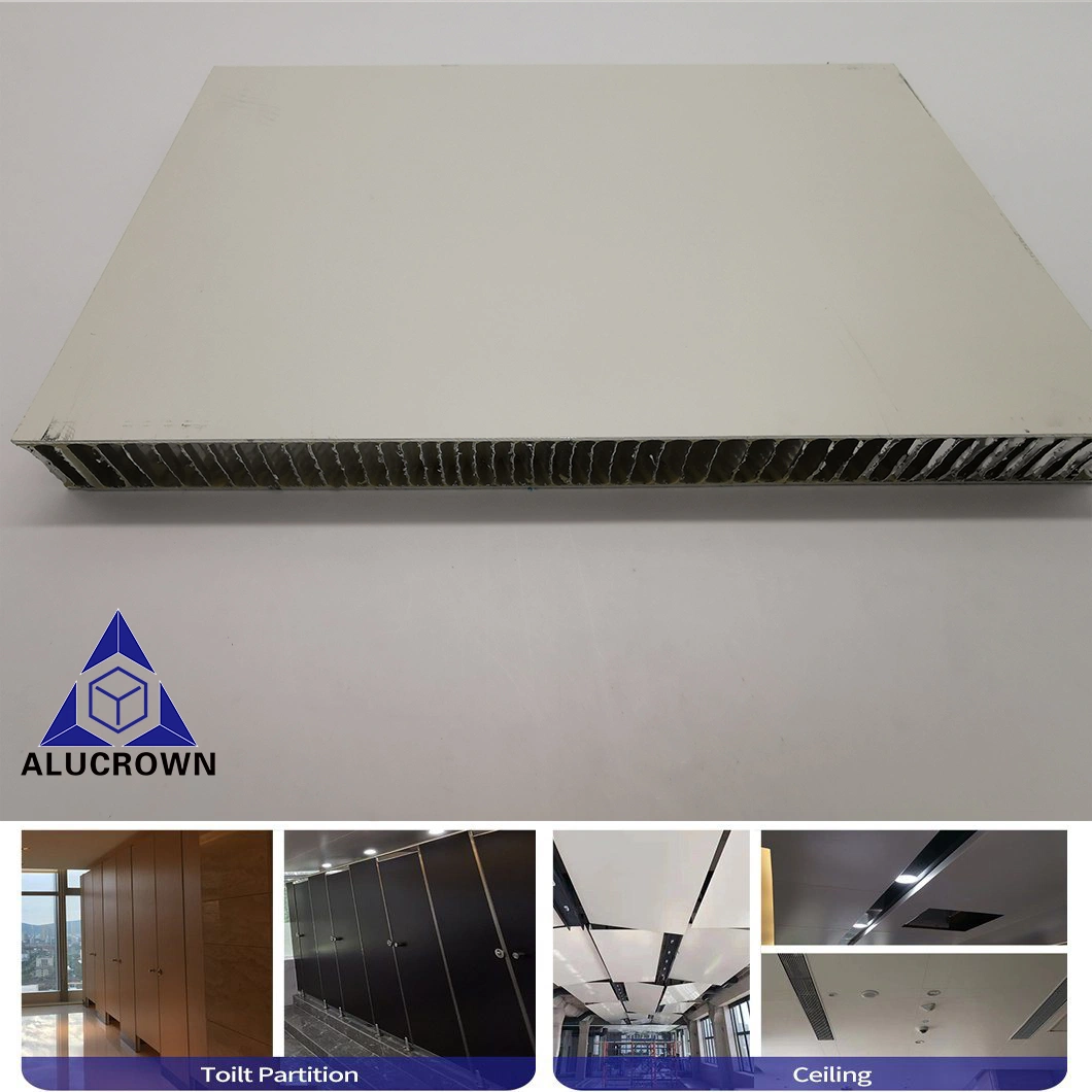 Wholesale/Supplier Indoor Decorative Cladding Aluminum Composite Sandwich Honeycomb Panel for Curtain Wall Bathroom Toilet Stall Partitions