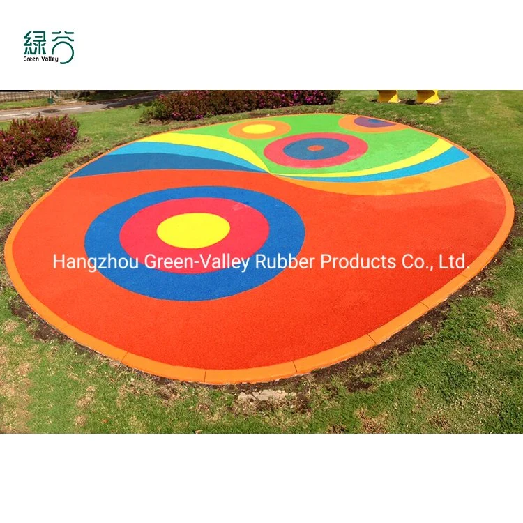 SGS Approved Colorful EPDM Granules for Playground Polyurethane Binder Rubber Granules Price EPDM