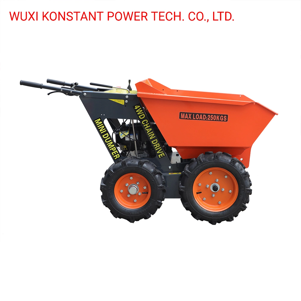 Mini Dumper Power Barrow with Battery Start and E Tipping