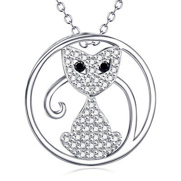 925 pendentifs Bijoux en argent sterling avec AAA CZ