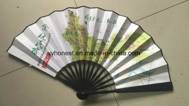 Unique Gift Decorative Handmade Cartoon Bamboo Folding Hand Fan