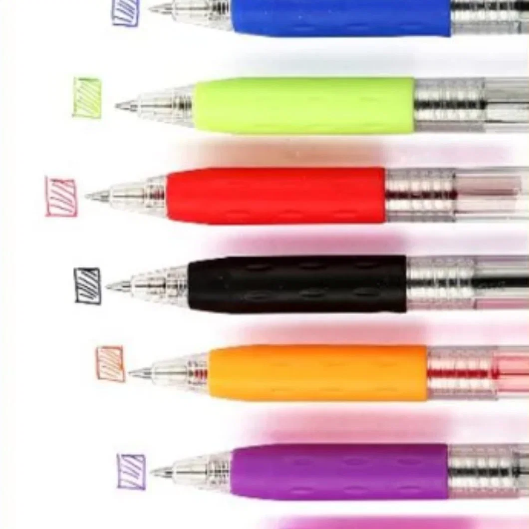 Stationery 0.5 mm Quick-Drying Gel Pen Ink Multi-Color for Writing and Drawing