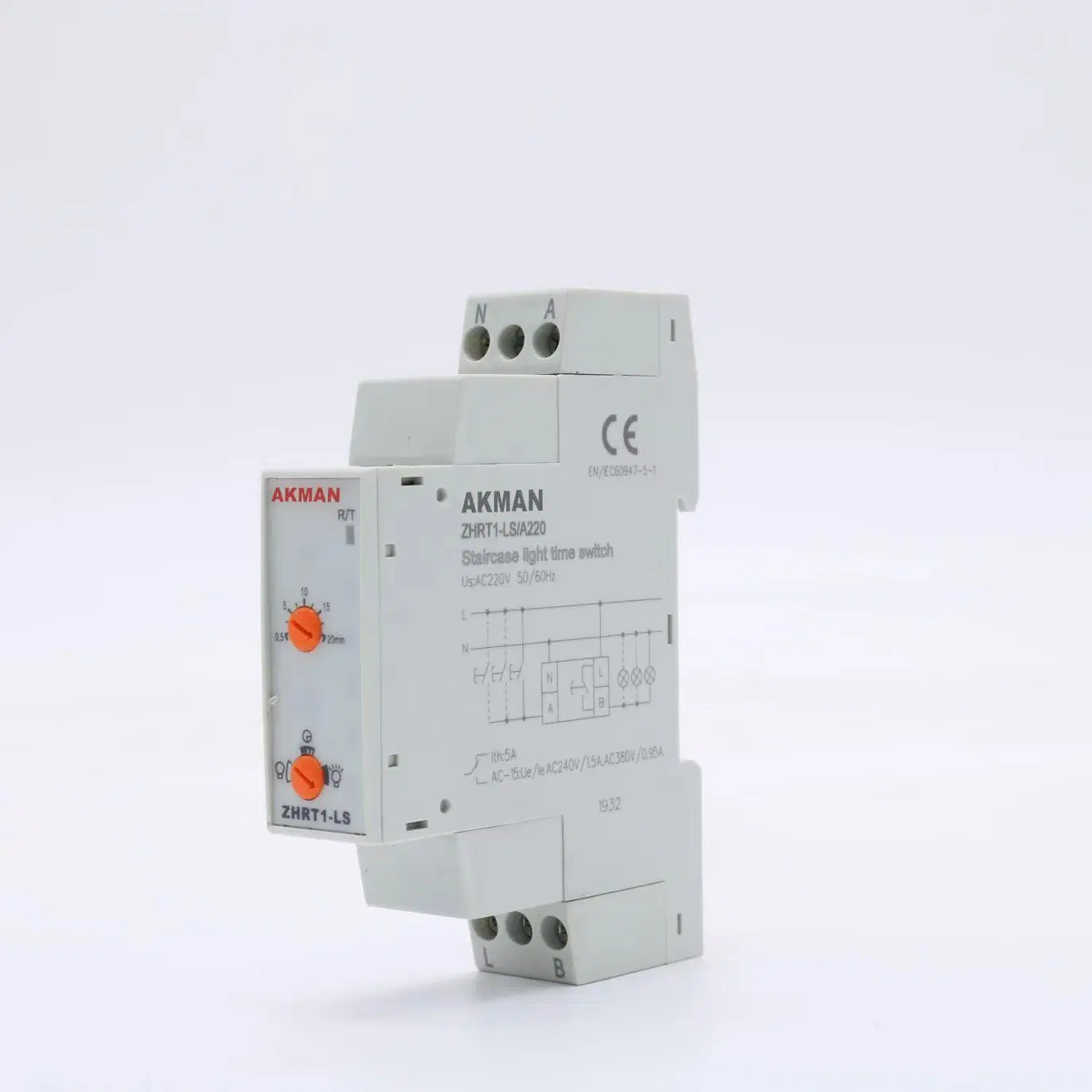 AC220V 50/60Hz Staircase Light Time Switch Time Relay Timer Delay Relay with CE