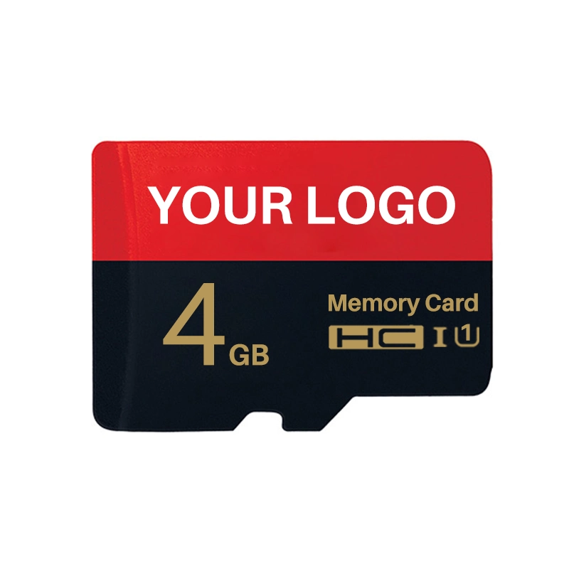 OEM C6 C10 Carte mémoire 4 Go Carte SD Carte TF avec logo personnalisé.