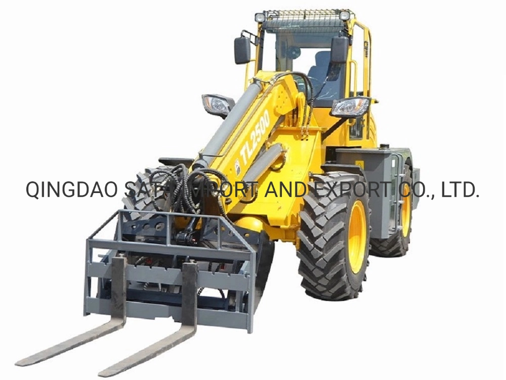 Quality Farm Machinery Tl2500 Mini Wheel Loader