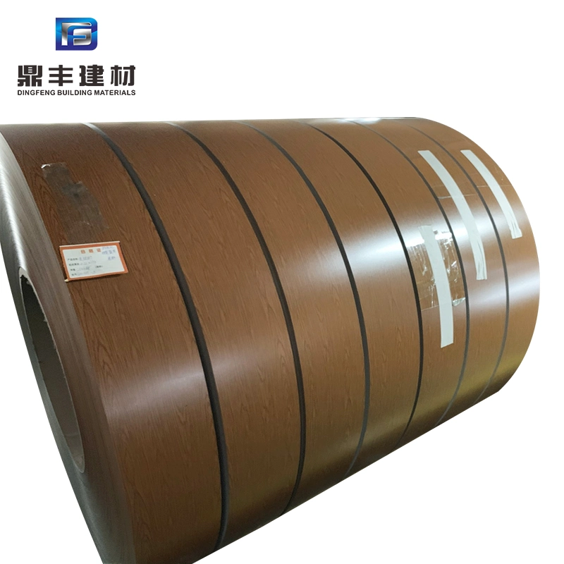 Chine Revêtement de couleur en bois Bande d'aluminium perforée personnalisée Volet roulant