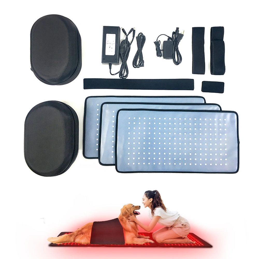 3 Pads Together Red Light Therapy Belt Wearable Wrap Device