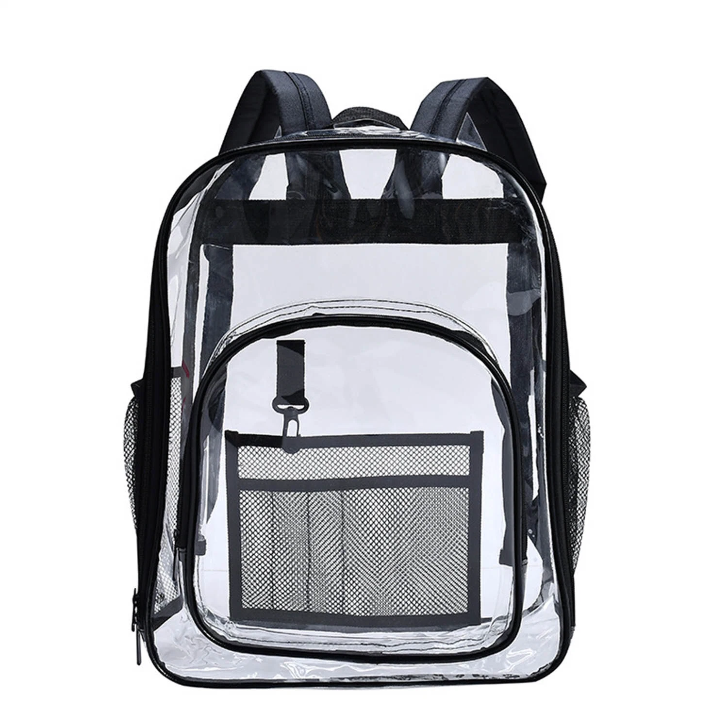 Große Kapazität klar PVC Rucksack Wasserdicht Schule transparente Büchertaschen Kinder Schultasche