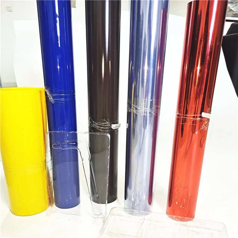 Rigid Colored PVC Plastic Film Sheet Roll for Card Making