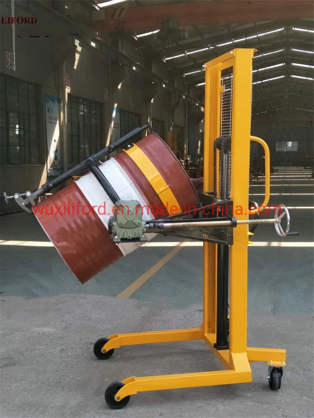 China Manufacturer 450kg Drum Lifter Drum Handling Equipment Da450