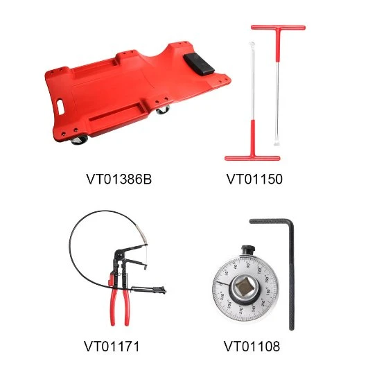 Vt01556 Ce Magnetic Camber Castor and Kingpin Gauge