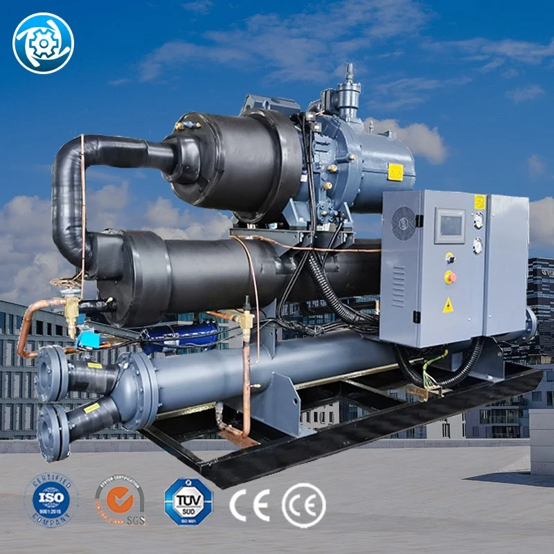 China Air Cooled Screw Industrial Water Chiller Chilling Equipment Water Cooling Machine