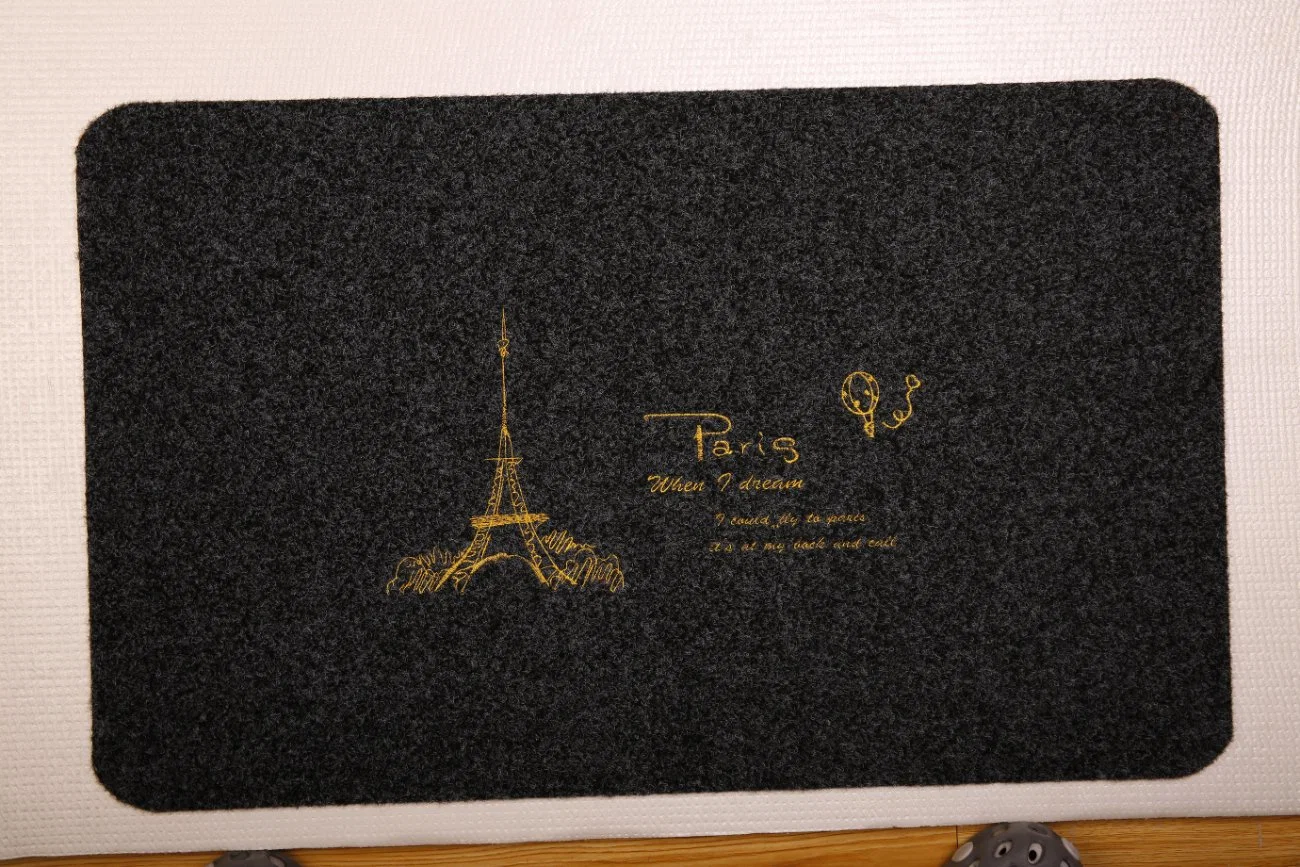 TPR Backed Embroidered Door Mat Beautiful Design Mat