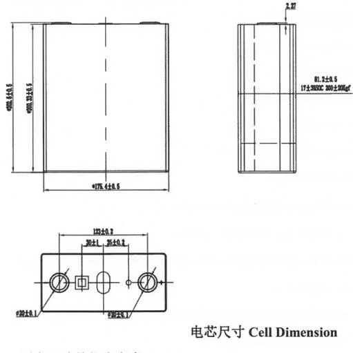 Ciclos de 6000 Gotion DIY Home Ess de armazenamento de energia solar 3.2V 100Ah 228Ah 280Ah 300Ah LiFePO4 Células da Bateria prismática