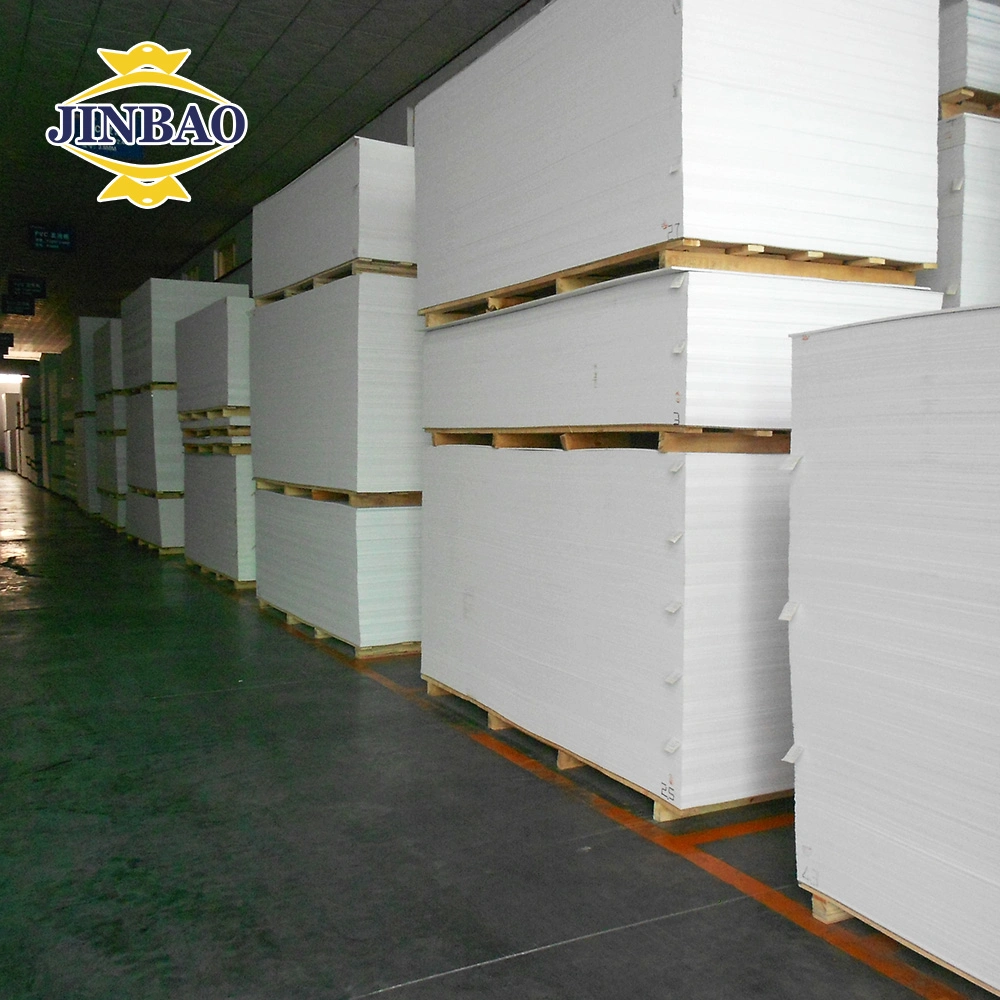 Jinbao Extruded Open Cell High Impact Polystyrene 20mm Waterproof Foam PVC Sheet for Kitchen Cabinet