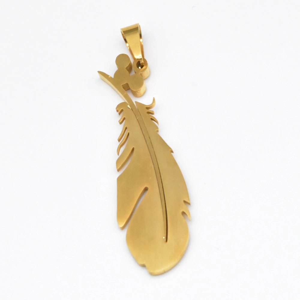 Nouveau design coloré Banana feuilles collier pendentif pour hommes et Femmes