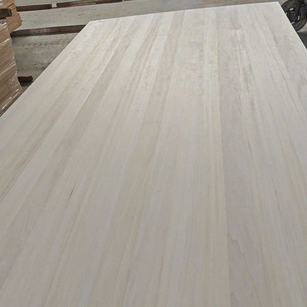 Timber Supplier Hot Sale Optimized Yellow Poplar Edge Glued Timber Board for Cabinet