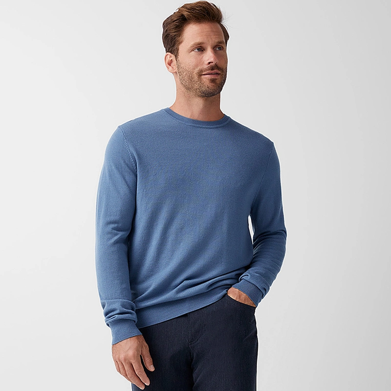 Les hommes d'hiver de haute qualité d' Crewneck pullover en tricot de laine