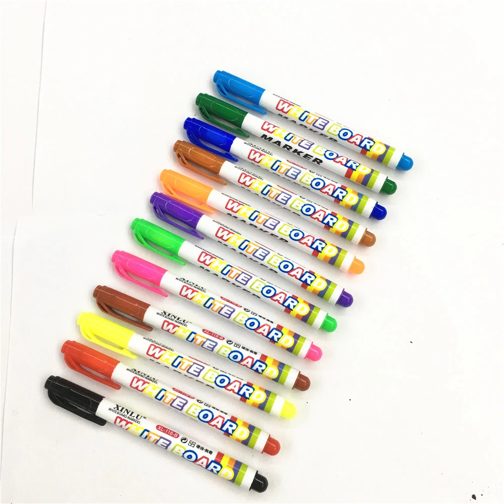 12color Whiteboard Marker Pen for School Office Supply