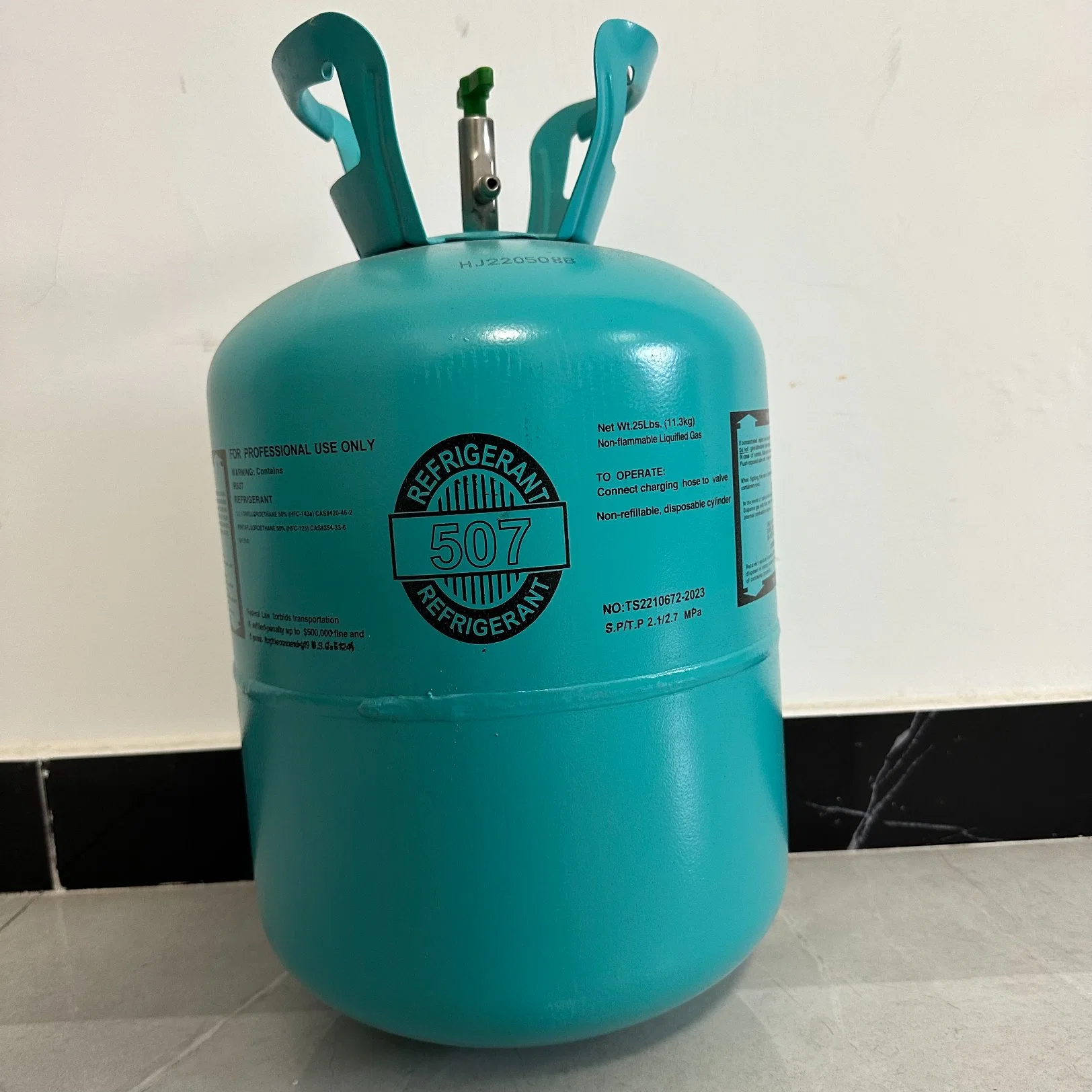 Good Price for 11.3kg 507 Refrigerant Gas R507