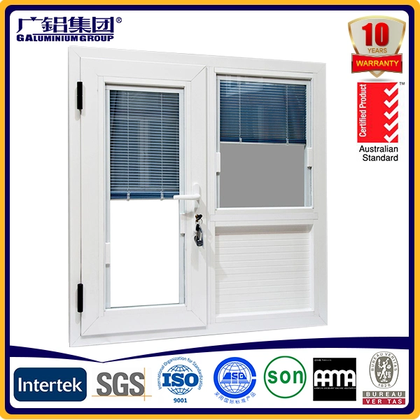 China Aluminium Magnetic Control Shutter Window