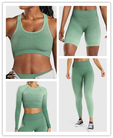 Vêtements de sport pour femme vêtements d'entraînement vêtements de sport vêtements de sport taille haute Leggings sans coutures Sport Top vêtements de sport