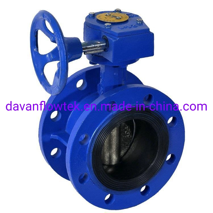 Stainless Steel Wafer Lug Flanged EPDM Seat Gear Operated Water Butterfly Valve