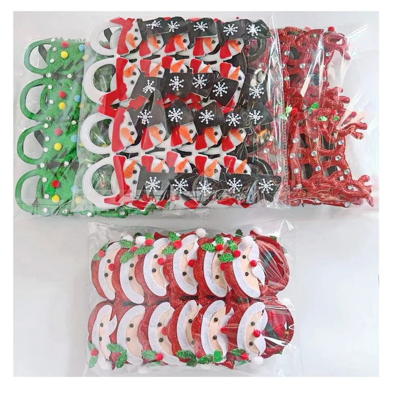 Eyeglasses Christmas Adult Children Party Decoration Snowman Tree Bow Eyeglasses Frames