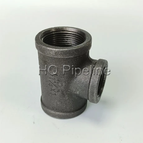 Casting Iron Threaded Tees Sanitary Fittings Malleable Iron Pipe Fittings