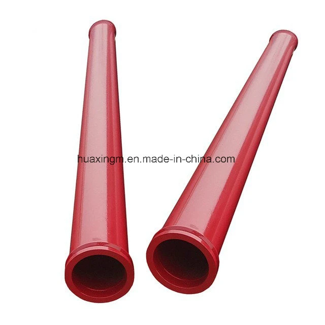 DN125*3000mm Concrete Pump Pipeline Straight Pipe with Flange