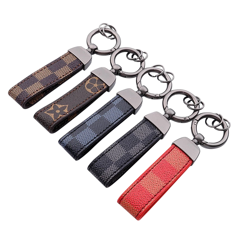 New Arrival Bus Car Logo Squishy Keychain with Leather Strap Split Ring with 4 Die Cast Design Blank Leather Keychain Self Defense Cat Talking Factory Key Ring