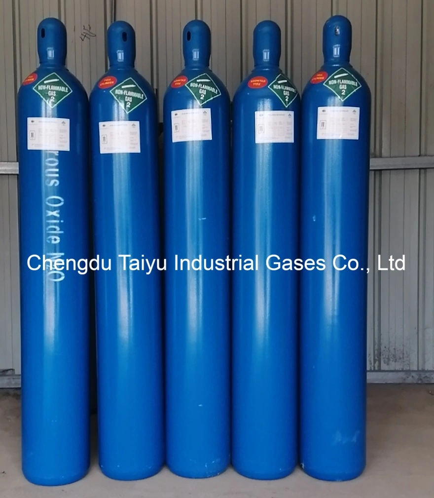 99.9% Purity Medical Grade Nitrous Oxide 24kg/40L Cylinder N2o Gas Hot-Sale in Italy Market