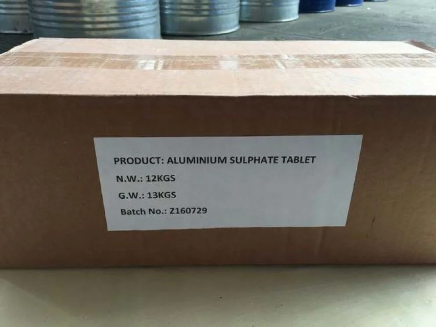 Flocculant 25g Tablets Aluminium Sulphate CAS No 16828-11-8