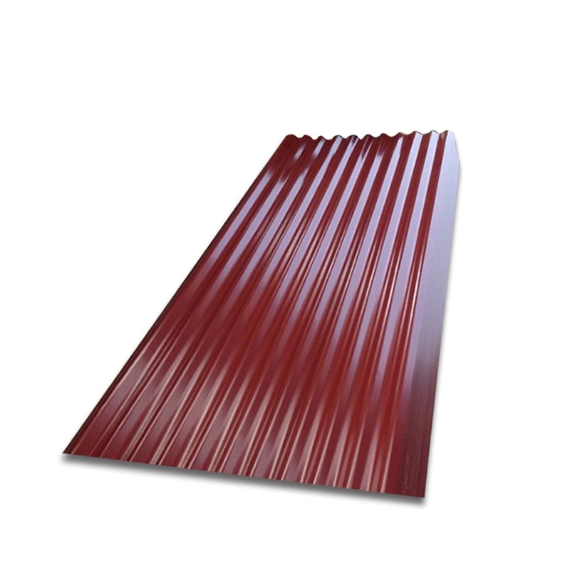 Corrugated Zinc Metal Color Coating PPGI Steel Roofing Sheet