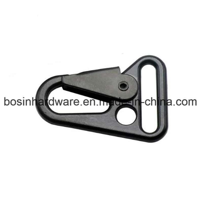 3/4" Die Casting Metal Black Gun Snap Hook