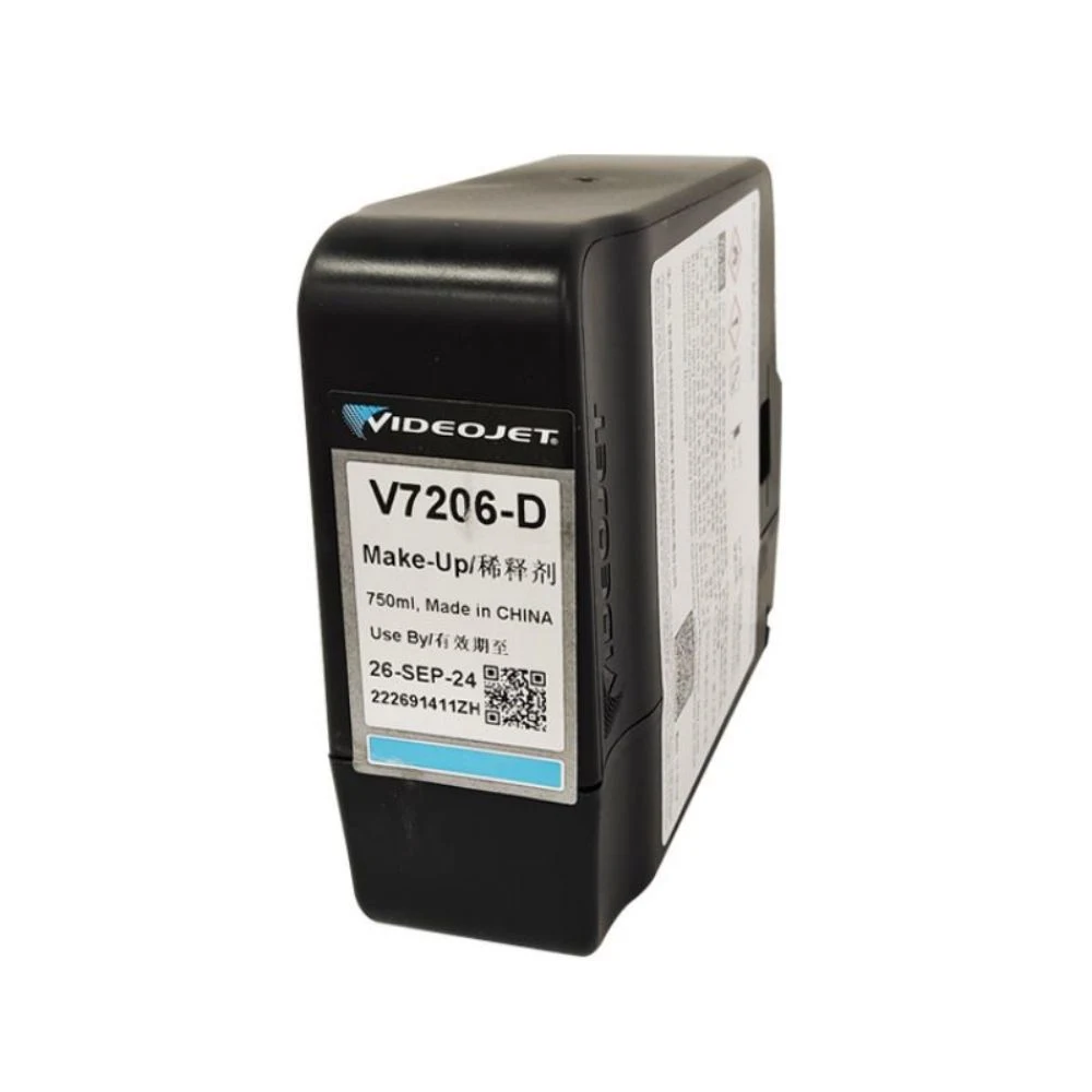 Tinta VideoJet V411-D V706-D serie 1000 con certificación MSDS