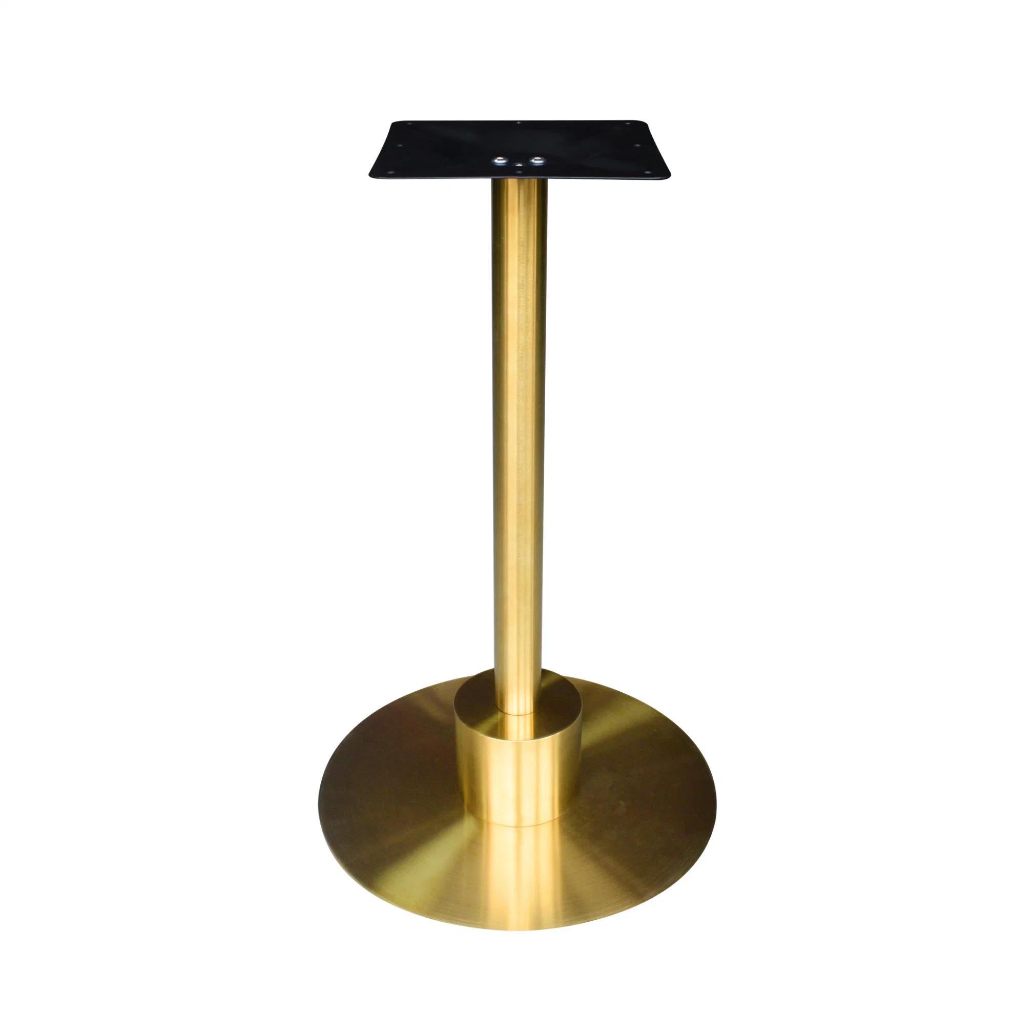 Metal Dining Stainless Steel Furniture Legs Modern Luxury Round Gold Table Base