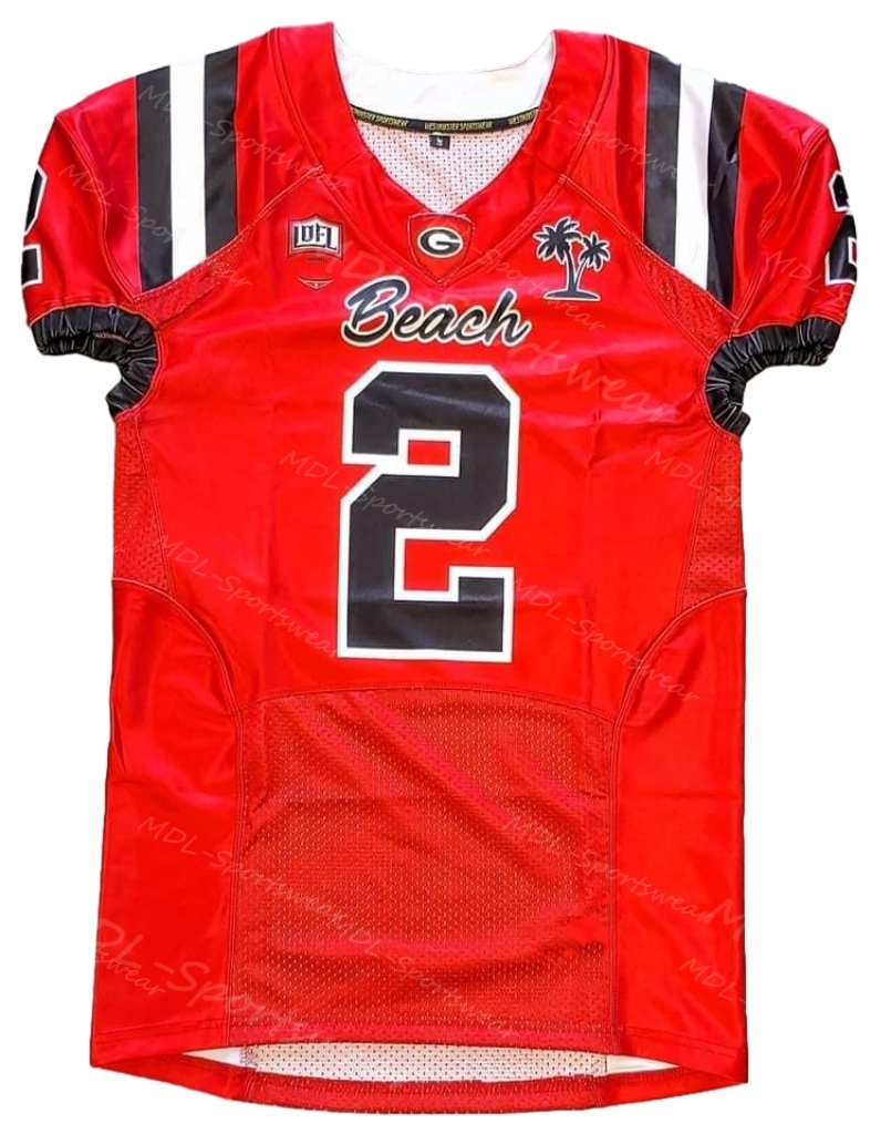 Personalisierter Fußballtrikots American Football Uniform Trikot American Football Team Verschleiß