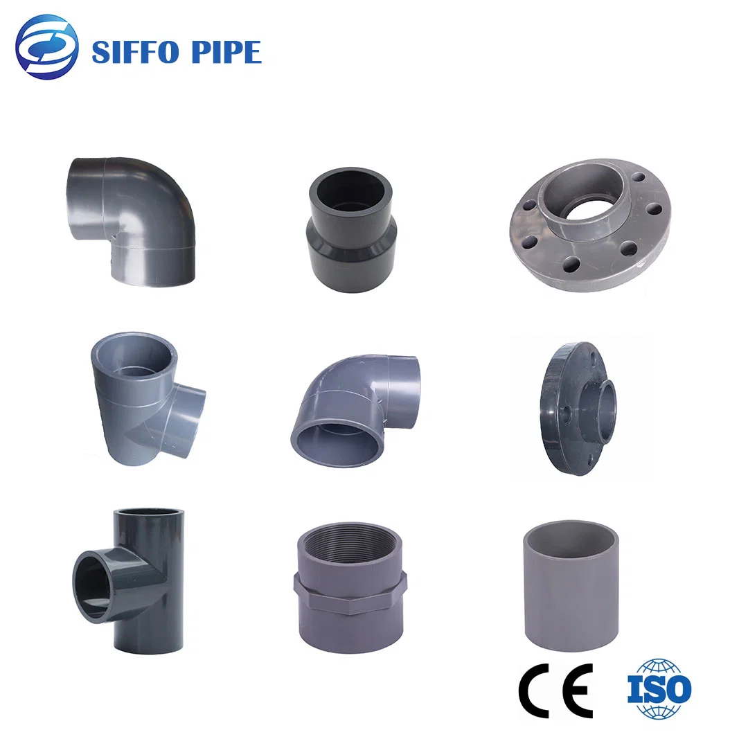 Wholesale/Supplier Price Pn10 Equal Tee Cross Socket Pn16 Coupling of Water Pipe PVC Pipe Fittings