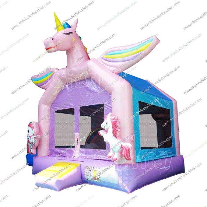 Unicorn Bouncy House Inflatable Bouncer Castle Jumper Air Bounce House Inflatable Bouncer Castle